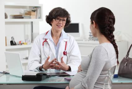 Doctor and patient meeting