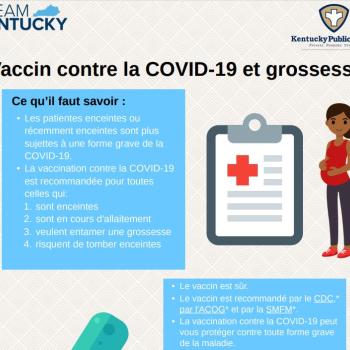 COVID-19 Vaccination in Pregnancy - Patient - French
