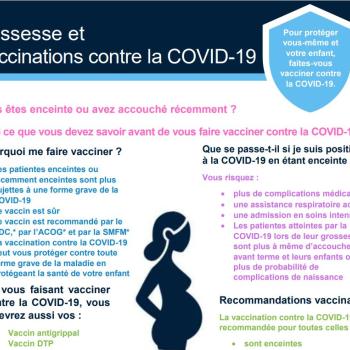 Pregnancy and COVID-19 vaccinations - Patients - French