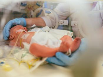 neonate in isolette